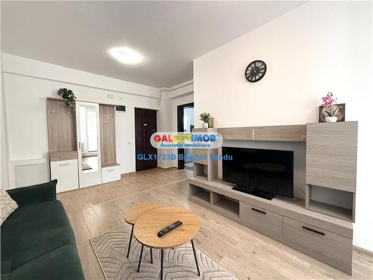 Apartament cu 2 camere semidecomandat, mobilat în Militari