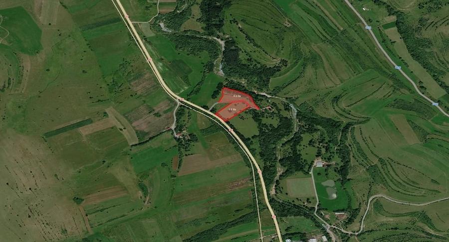Teren de 16000 mp, în Călățele