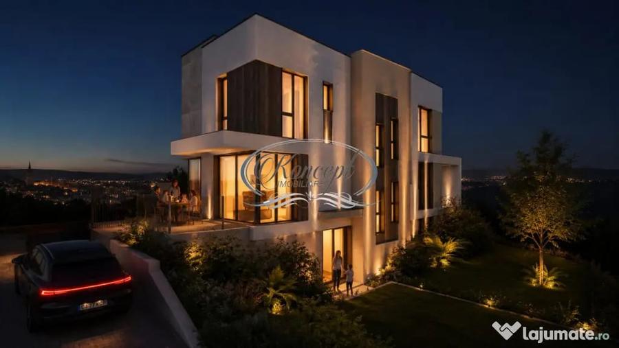 Casa premium cu panorama spectaculoasa in Andrei Muresanu - 13