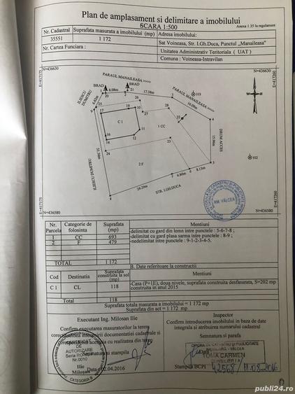 Teren de 1172 mp, în Voineasa