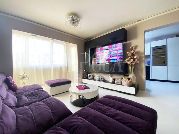 Apartament cu 4 camere decomandat, mobilat în Mărăști