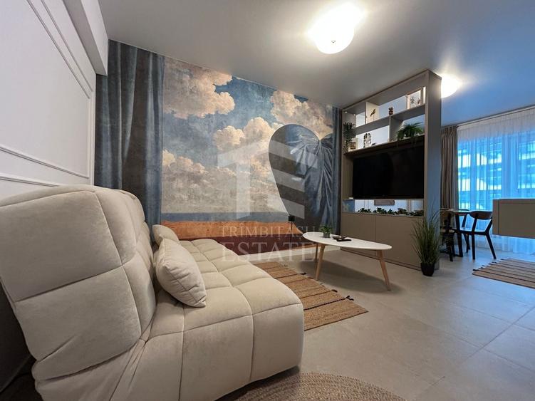 Apartament cu 2 camere decomandat, mobilat în Nord