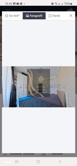 Apartament cu 2 camere, mobilat în Cișmigiu