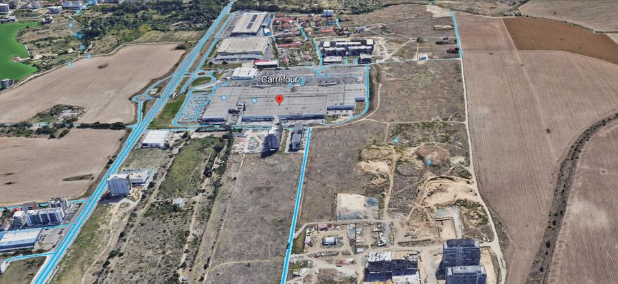 Teren Construcții intravilan de 420 mp, în Carrefour