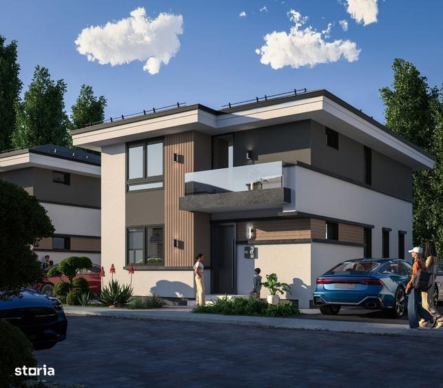 Casă cu 4 camere cu Teren 310 Mp în Chiajna