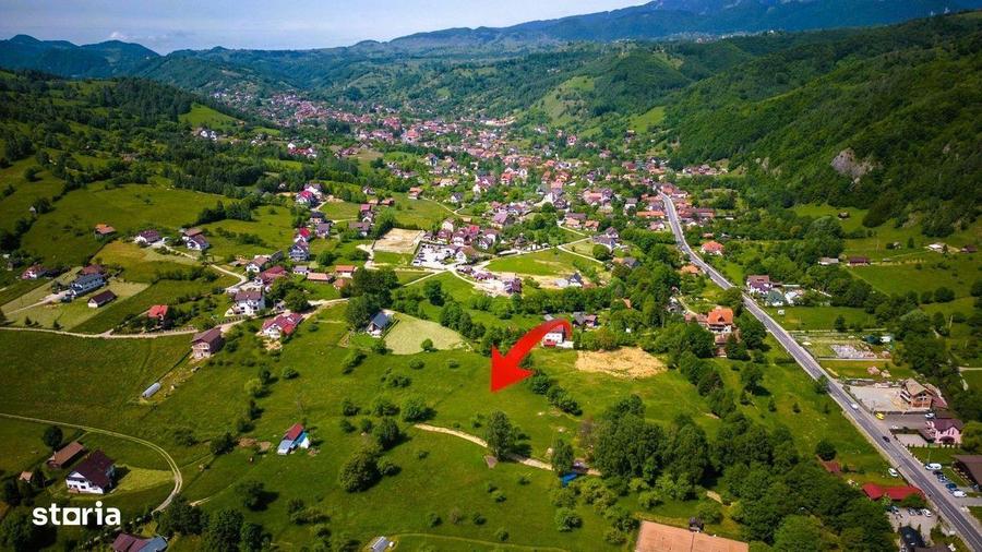 Teren intravilan - 1.050 mp in Bran cu utilitati priveli?te Bucegi - 10