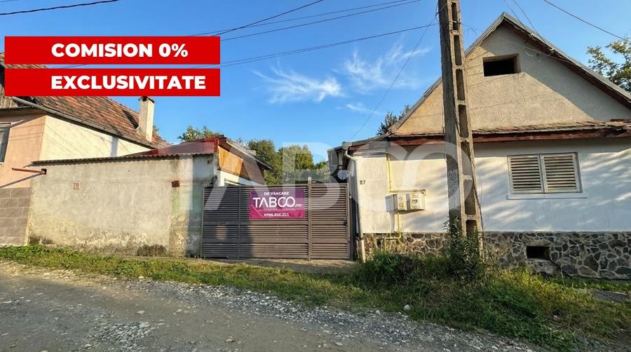 Casă individuală cu 4 camere cu Canalizare în Cisnădioara