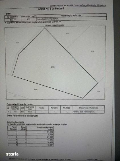 teren Uricani Iasi spate Dedeman 652 mp Urgent! - 1