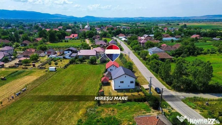 Casă cu 2 camere cu Teren 900 Mp în Mireșu Mare