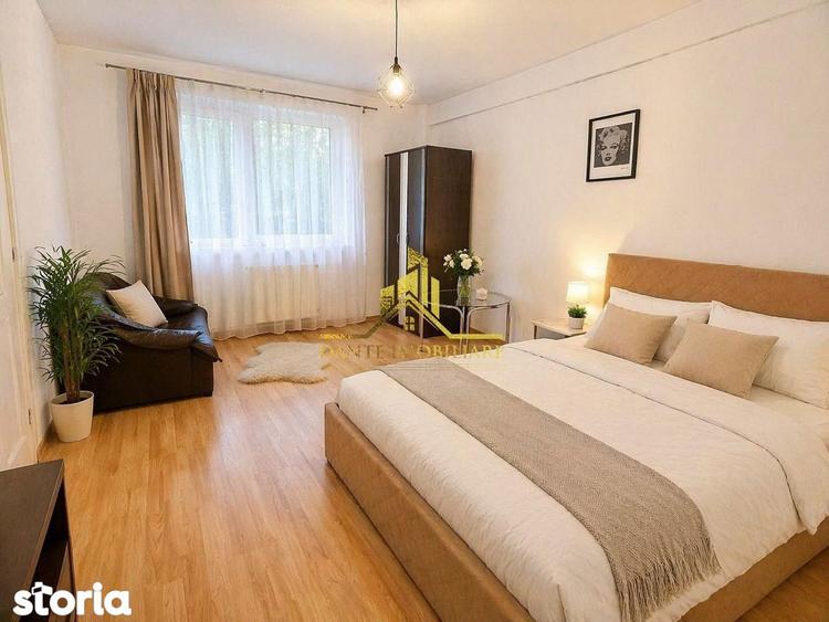 Inchiriez apartament de 42 mp, renovat, mobilat, cu gradina de 35 mp si loc parcare, cart Gheorgheni - 1