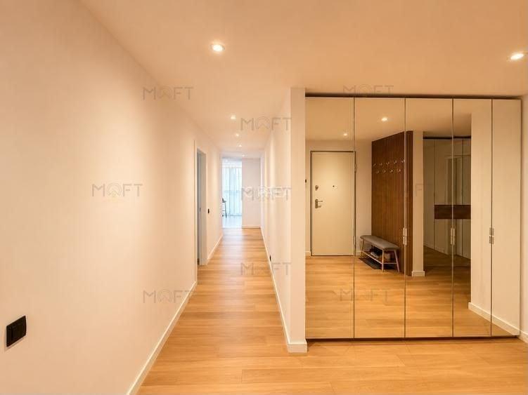 Apartament cu 3 camere semidecomandat, mobilat în Herăstrău