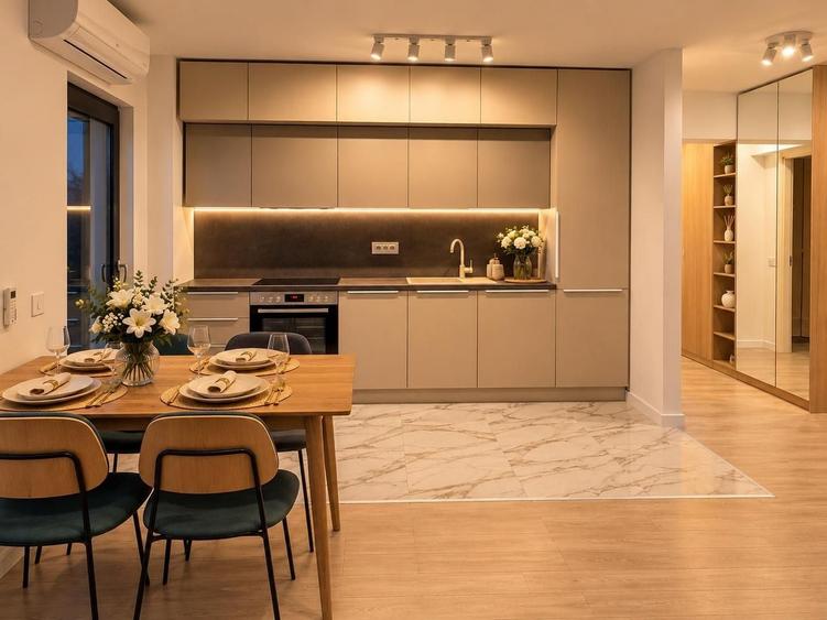 Apartament cu 2 camere decomandat, mobilat în P-ta Presei Libere