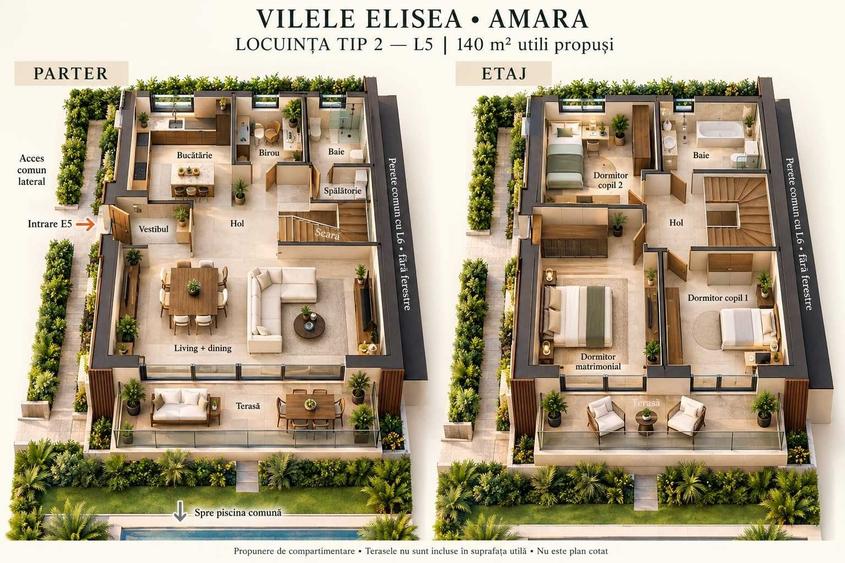 Casă cu 4 camere în Amara