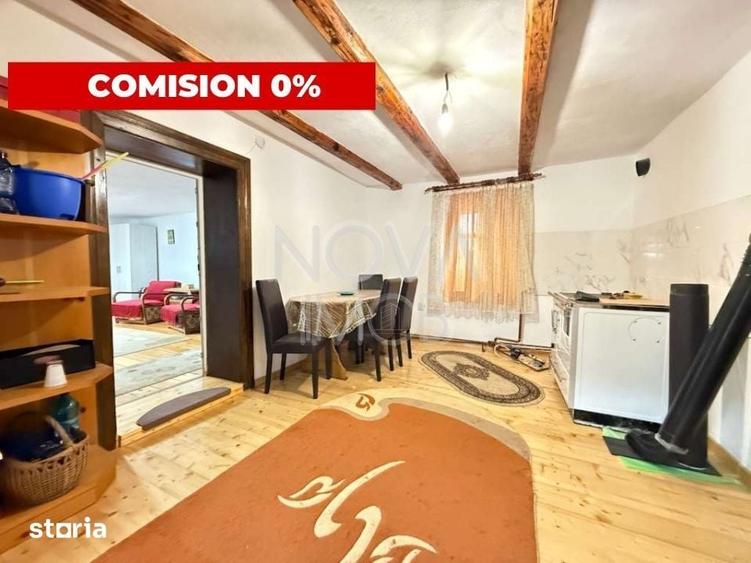 Casă cu 2 camere cu Teren 8356 Mp în Țichindeal