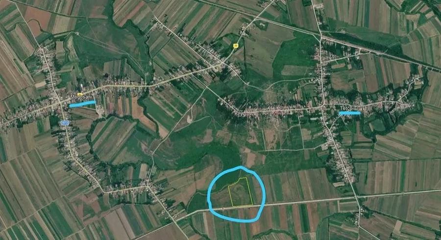 Vand Teren 46.400 mp ?i 30.000 mp Matasaru - Ideal Fotovoltaice Logistica Doar 1 mp - 2