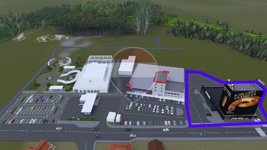 Spațiu comercial, de 2,400 mp, în Est