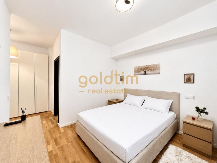 Apartament cu 3 camere semidecomandat, mobilat în Pipera
