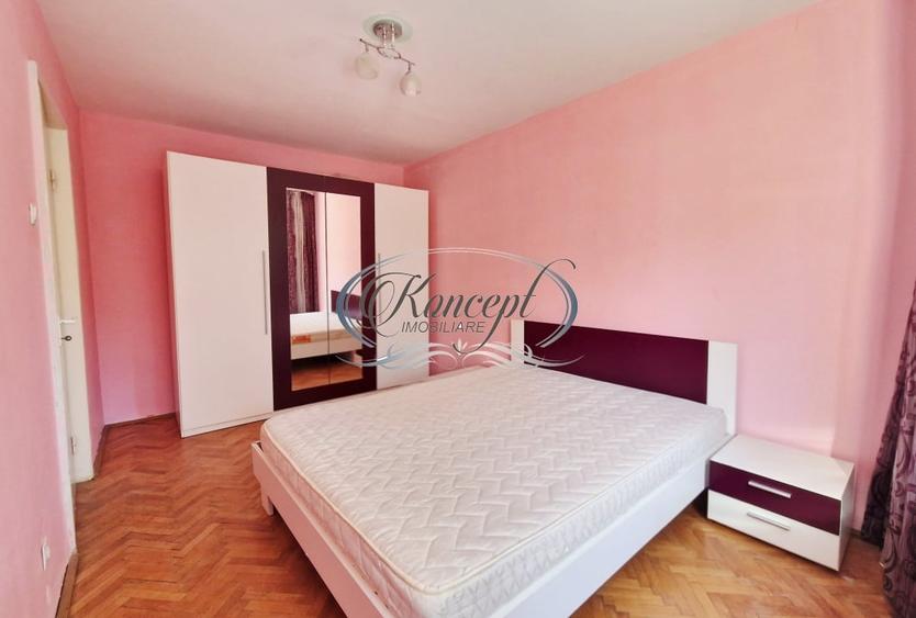 Apartament cu 2 camere semidecomandat, mobilat în Gheorgheni