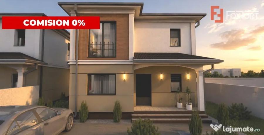 Casă cu 5 camere cu Teren 370 Mp în Moșnița Veche