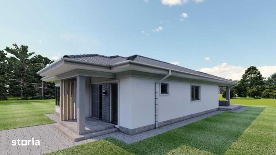 Casă cu 3 camere cu Teren 157 Mp în Groși