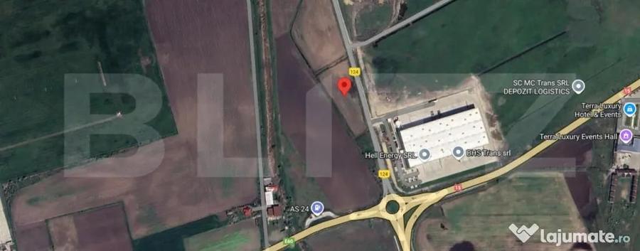 Teren de 5736 mp, în Ungheni
