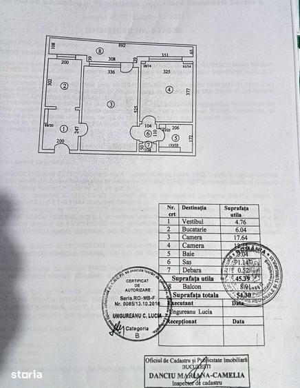 Apartament cu 2 camere semidecomandat în Crângași