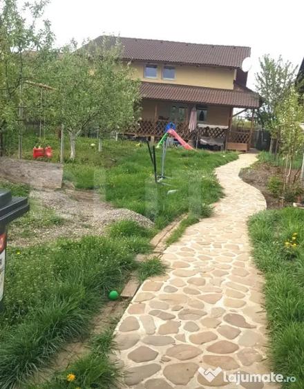 Casa deosebita din lemn masiv de stejar, 125 mp utili, ter - 6