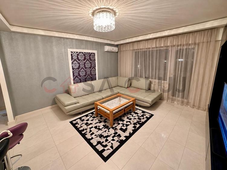 Apartament cu 2 camere semidecomandat, mobilat în Central