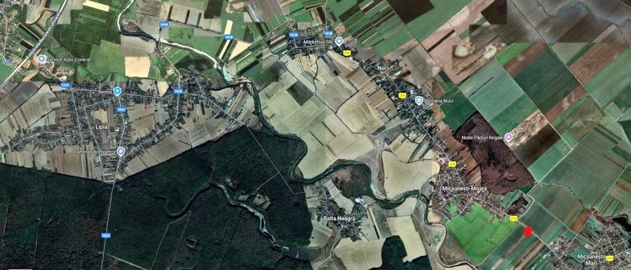 Teren agricol extravilan de 15000 mp, în Micșunești-Moară