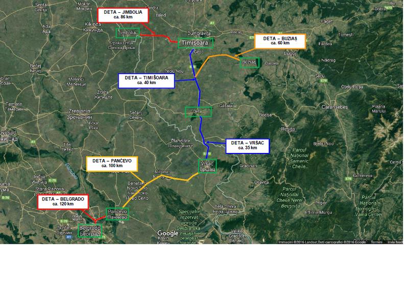 Teren Construcții intravilan de 96400 mp, în Vest