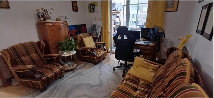 Apartament cu 2 camere semidecomandat, mobilat în Astra