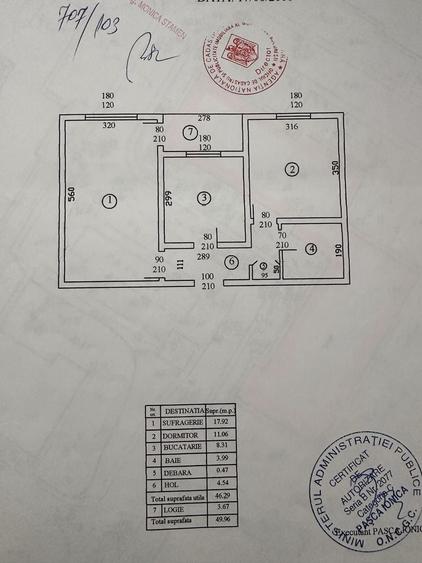 Apartament cu 2 camere decomandat în Gorjului