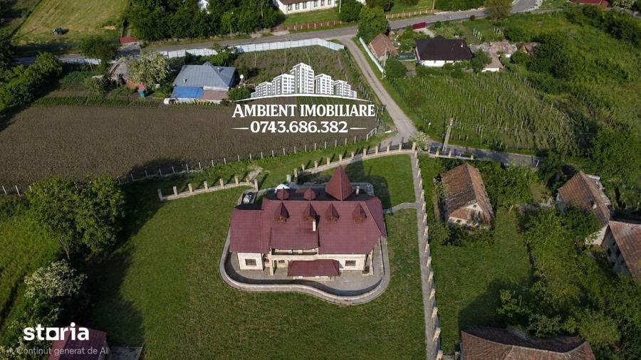 Casă cu 5 camere cu Teren 3200 Mp în Muntenii de Jos