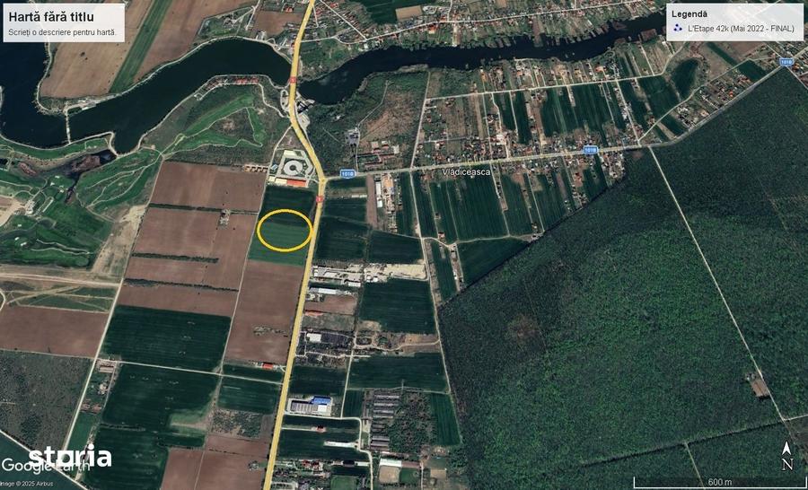 Teren de 24500 mp, în Snagov