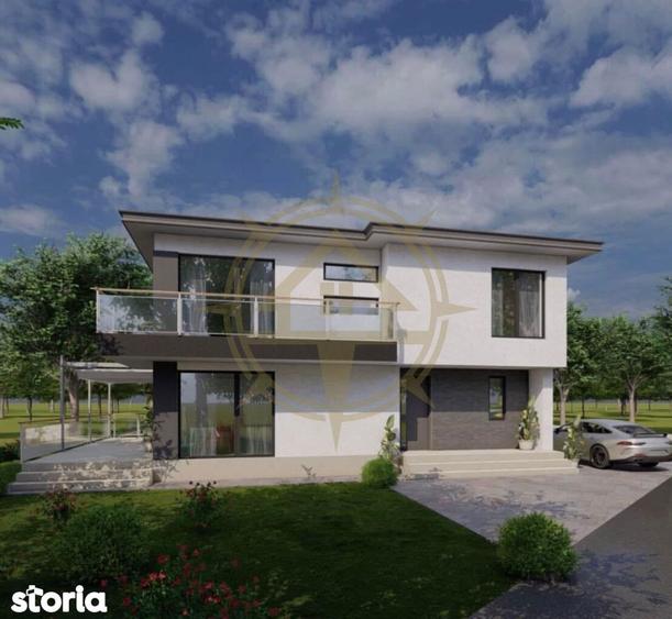 Casă cu 5 camere cu Teren 405 Mp în Corbeanca