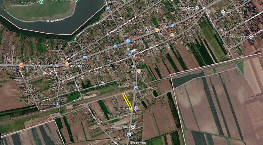Teren Construcții intravilan de 2248 mp, în Moara Vlăsiei