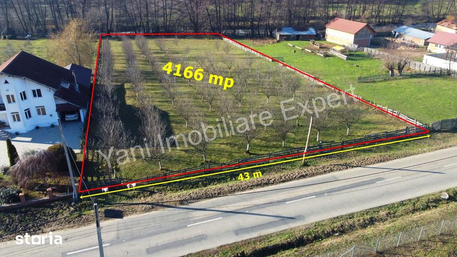 Teren de 4166 mp, în Corbi