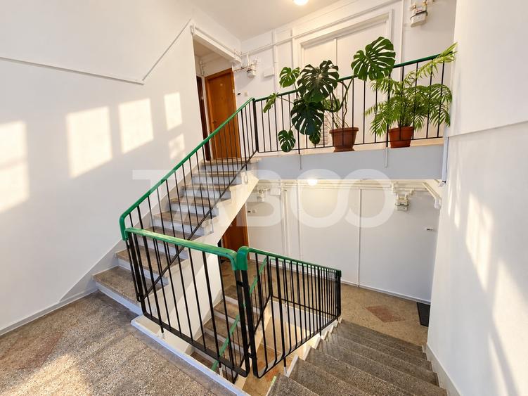 Apartament cu 2 camere semidecomandat, mobilat în Mihai Viteazul