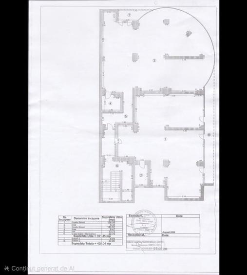 Birou, de 391.45001220703 mp, în Delfinariu