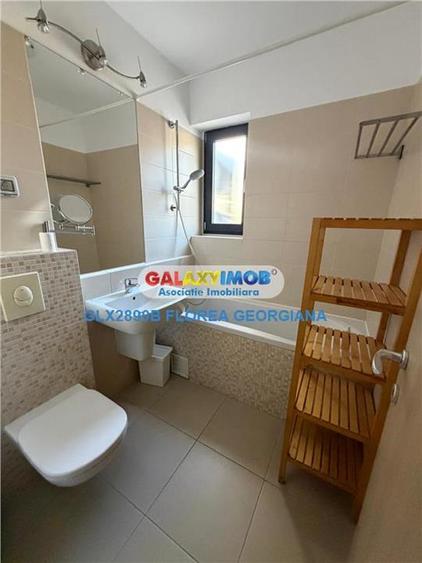 Apartament cu 2 camere semidecomandat, mobilat în Băneasa