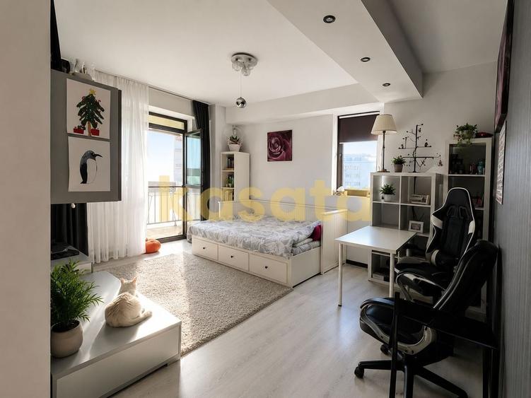 Apartament cu 2 camere decomandat, mobilat în Vatra Luminoasă