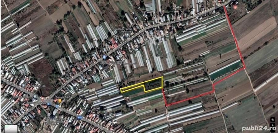 Teren de 4700 mp, în Copăceni