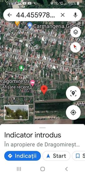 Teren de 1000 mp, în Dragomirești-Deal