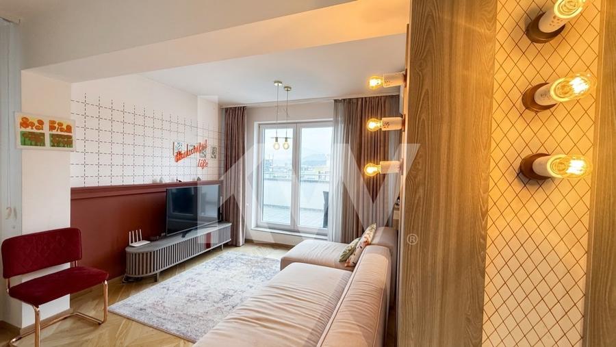 Apartament cu 4 camere decomandat, mobilat în Tractorul