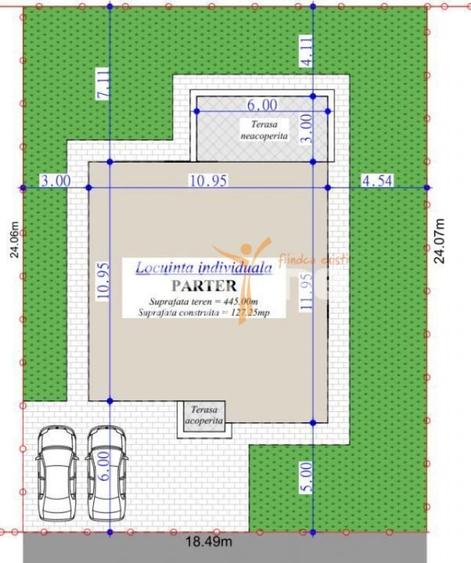 Casă cu 3 camere cu Teren 450 Mp în Horpaz