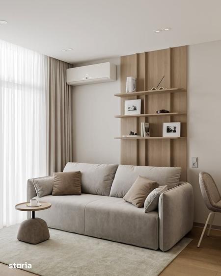Apartament cu 2 camere decomandat în Chiajna