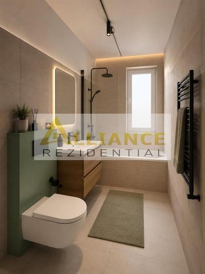 Apartament cu 2 camere semidecomandat în Sud