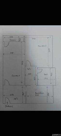 Apartament 2 camere decomandat, 54 mp, bucatarie spa?ioasa - in Lupeni - Straja sau schimb cu AUTO - 4