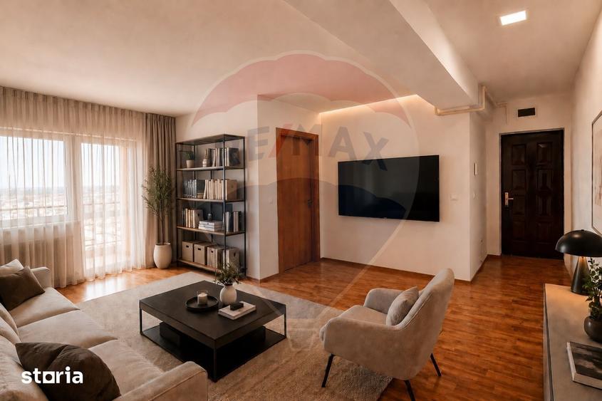 Apartament cu 3 camere în Glina