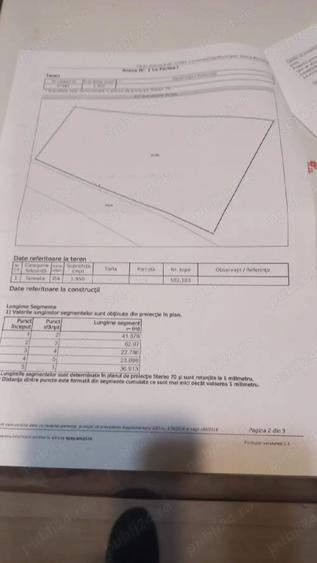 Teren de 1950 mp, în Exterior Vest